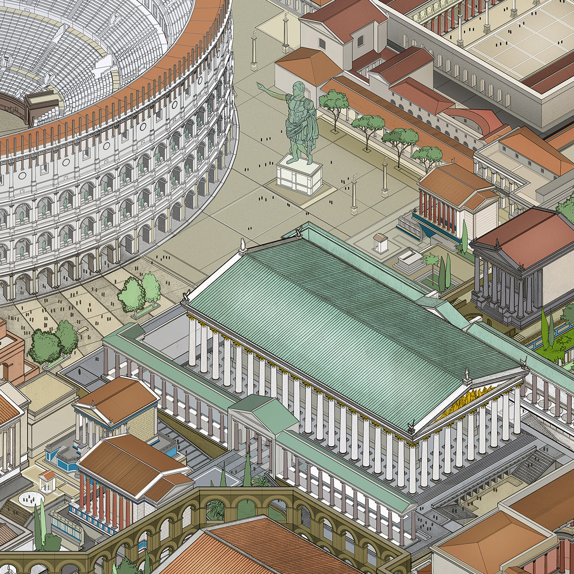 Rome wasn't drawn in a day