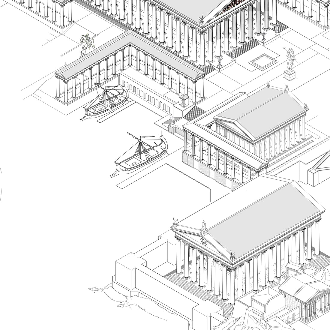 'Atlantis' Ancient cities.
