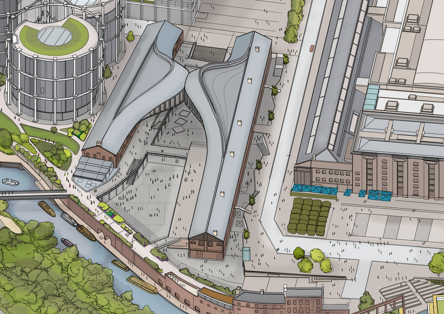 Kings Cross Coal Drop Yards