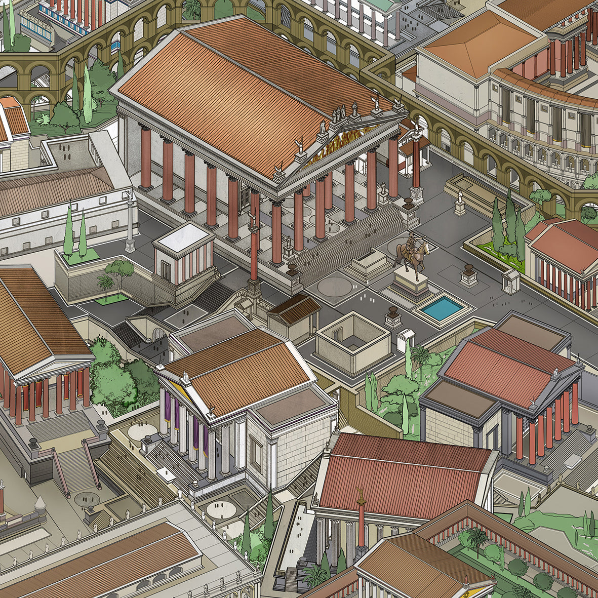 Rome wasn't drawn in a day