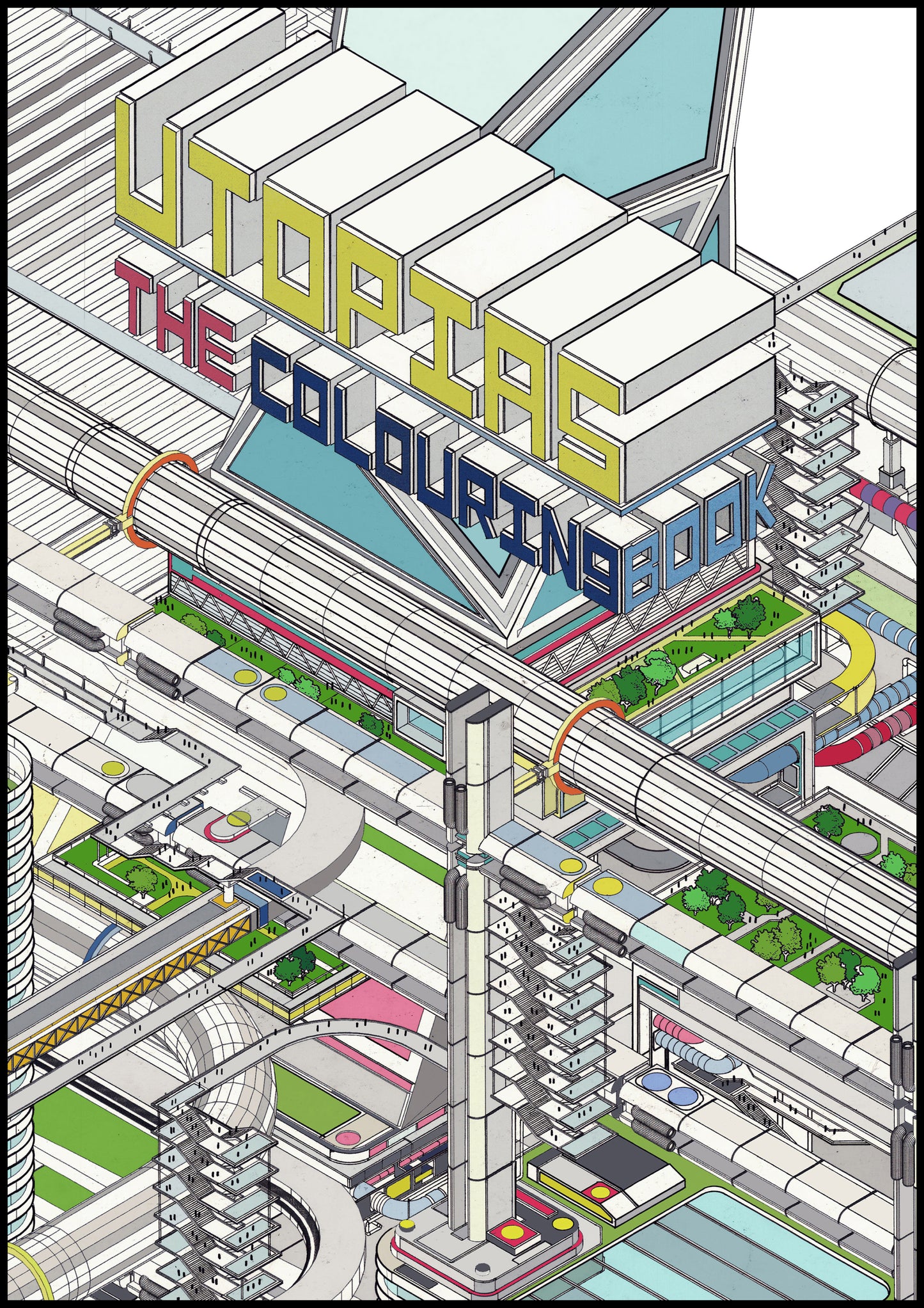 UTOPIAS COLOURING BOOK
